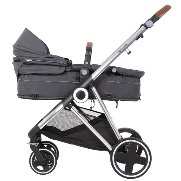 BabyGo - Carucior 3 in 1 Halime  – cadru Silver [10]