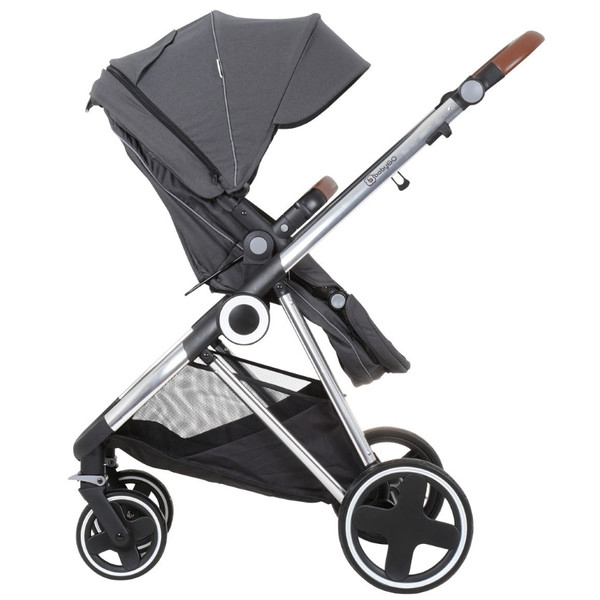 BabyGo - Carucior 3 in 1 Halime  – cadru Silver [3]
