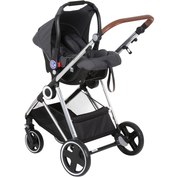 BabyGo - Carucior 3 in 1 Halime  – cadru Silver [14]