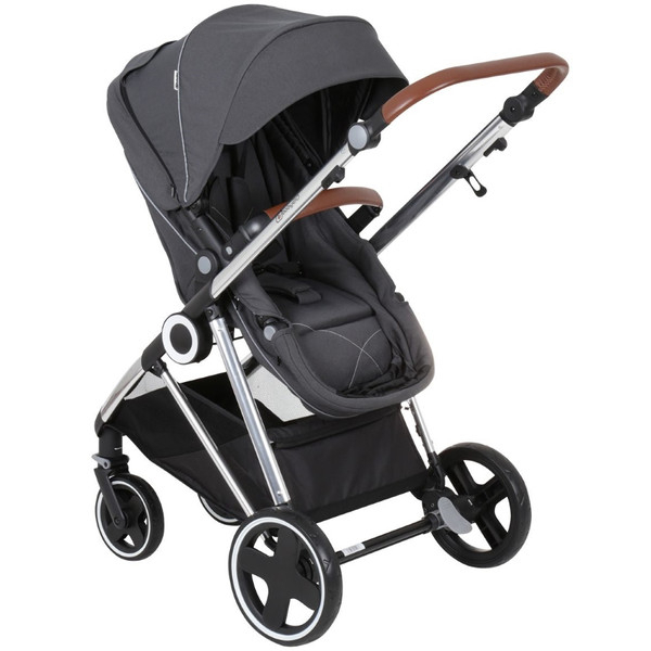 BabyGo - Carucior 3 in 1 Halime  – cadru Silver [2]