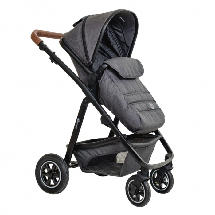 BabyGo - Carucior 3 in 1 Simplex, Grey Melange [3]