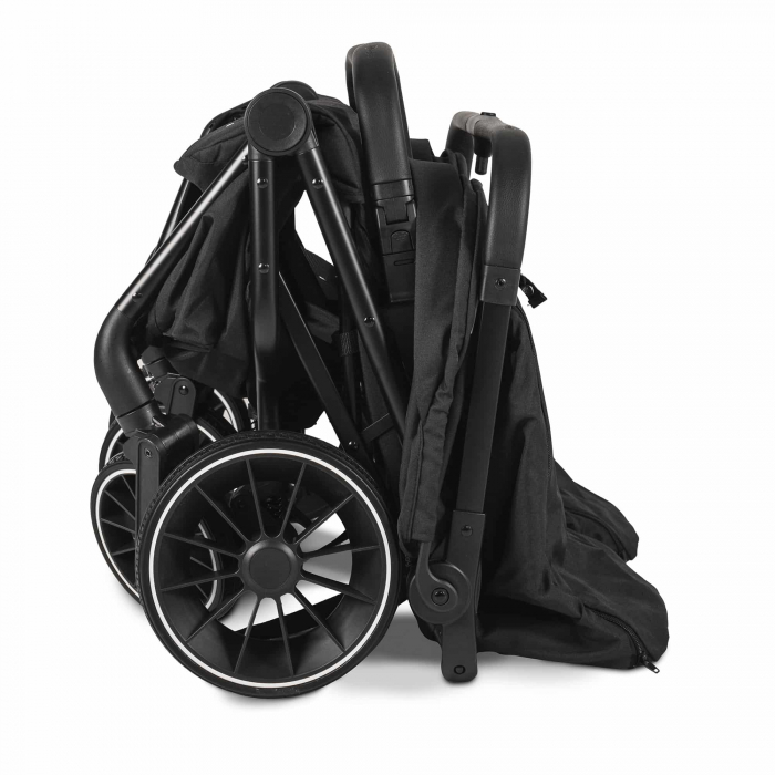 BabyGo - Carucior pliabil pentru gemeni GoTwice, Grey [11]