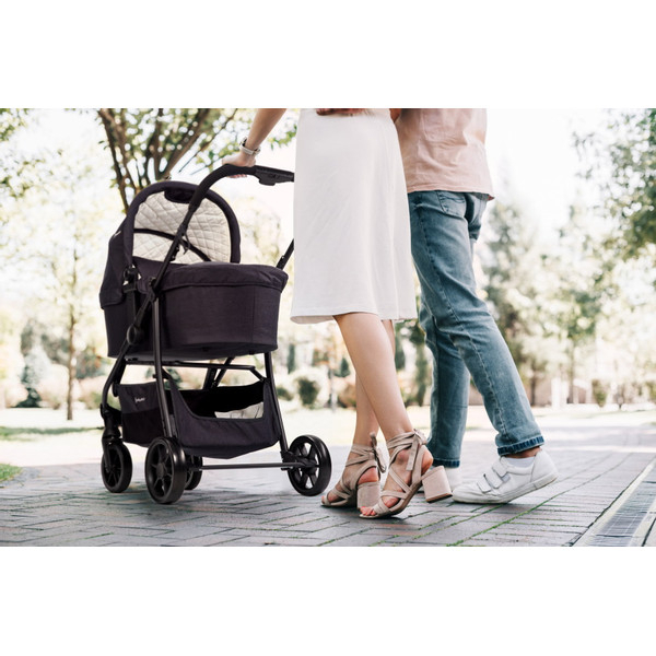 BabyGo - Carucior Style 3 in 1 Black [10]