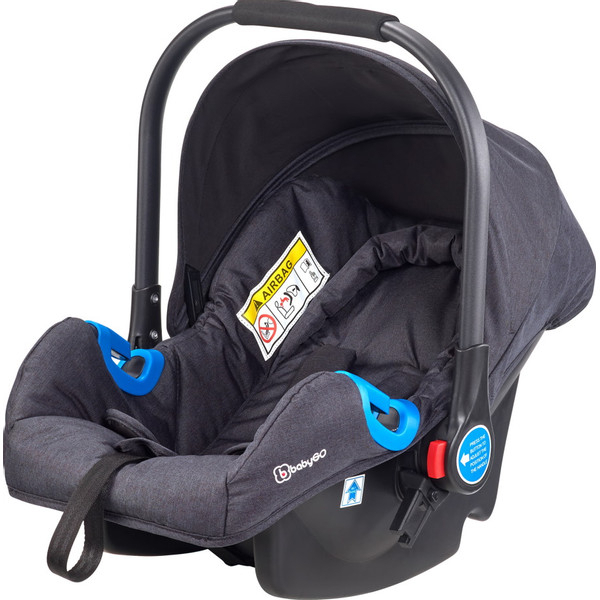BabyGo - Carucior Style 3 in 1 Black-Rose [7]