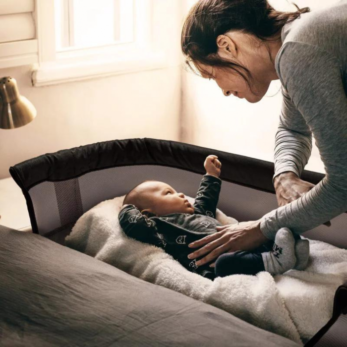 BabyGo - Patut co-sleeper Vivaldi Gold [3]