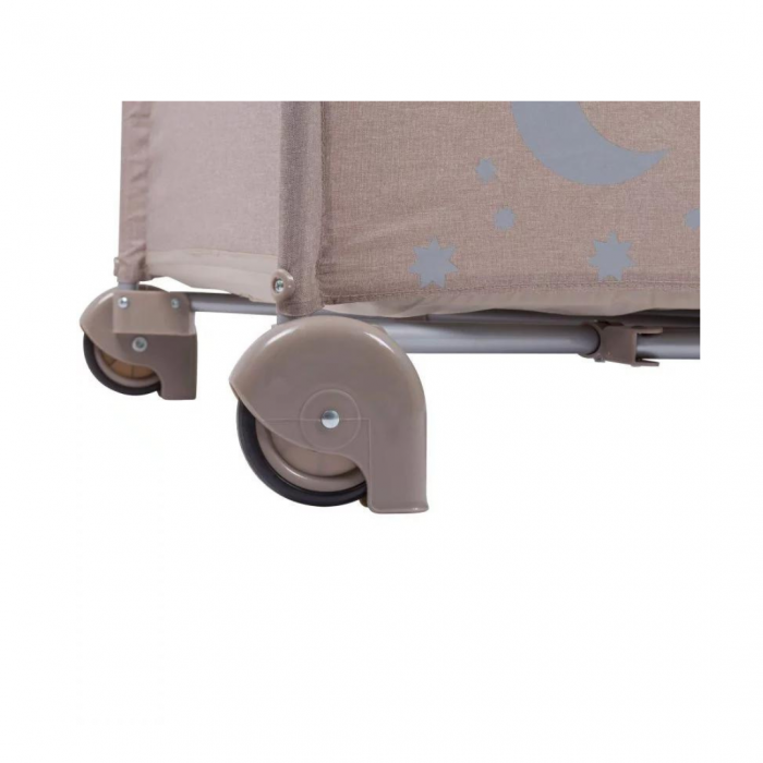 BabyGo - Patut pliant Sleeper Moon Beige [5]