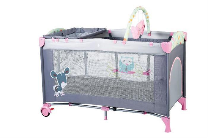 BabyGo - Patut Pliant Sleepwell Pink [4]