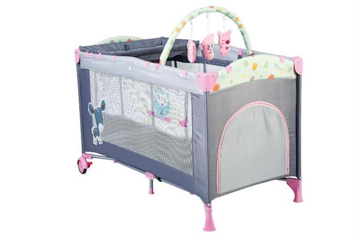 BabyGo - Patut Pliant Sleepwell Pink [3]