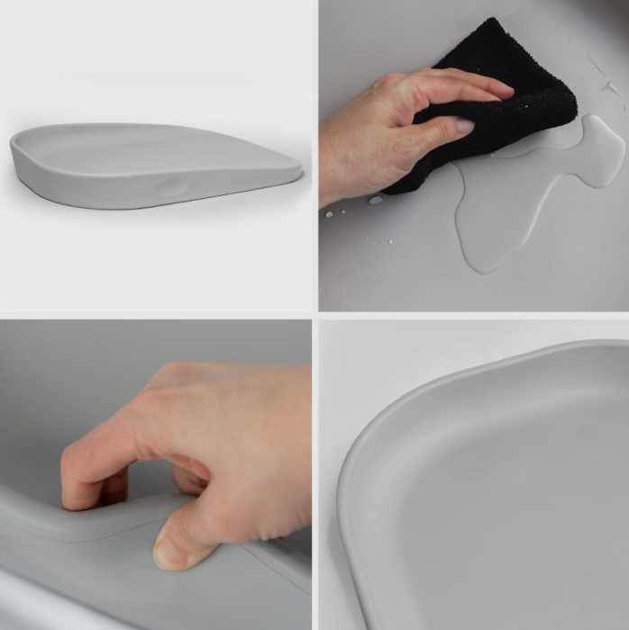 Salteluță Înfășat Ergonomică BabyGo Luxepad | Spumă Memorie, Sigură, Impermeabilă [5]