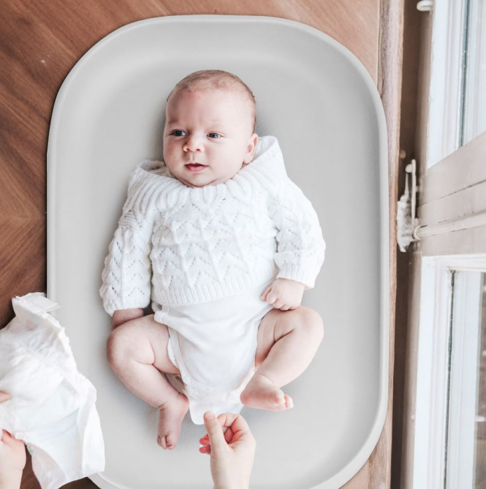 Salteluță Înfășat Ergonomică BabyGo Luxepad | Spumă Memorie, Sigură, Impermeabilă [3]