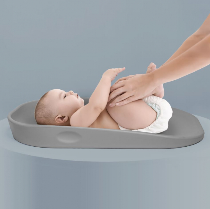 Salteluță Înfășat Ergonomică BabyGo Luxepad | Spumă Memorie, Sigură, Impermeabilă [9]