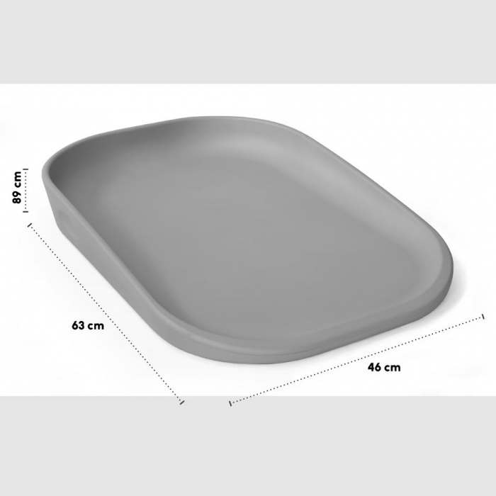 Salteluță Înfășat Ergonomică BabyGo Luxepad | Spumă Memorie, Sigură, Impermeabilă [6]