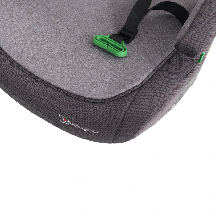 BabyGo - Scaun auto booster i-Size Bursa IV Grey, 125-150 cm, certificat R129 [3]