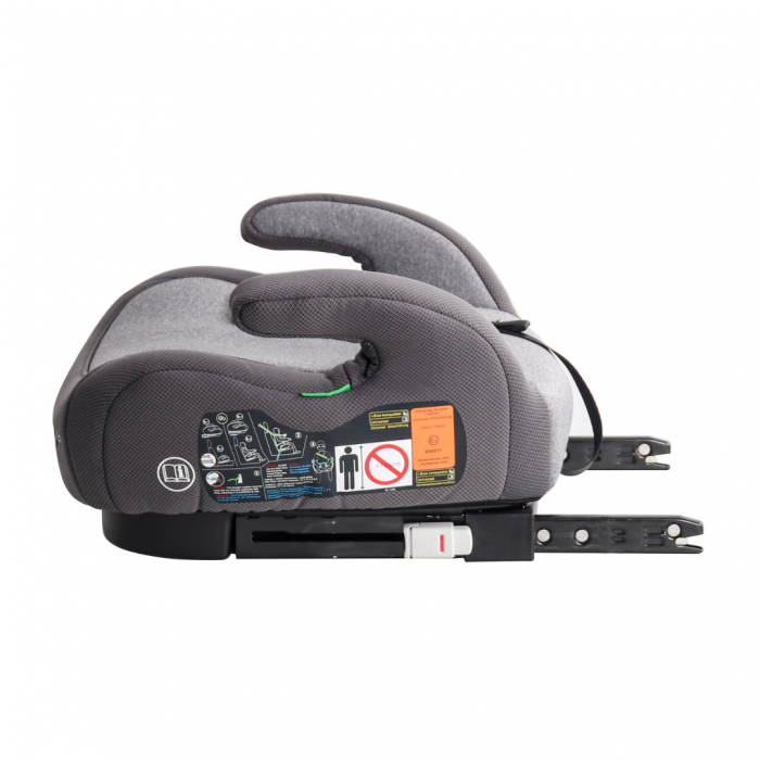 BabyGo - Scaun auto booster i-Size Bursa IV Grey, 125-150 cm, certificat R129 [5]