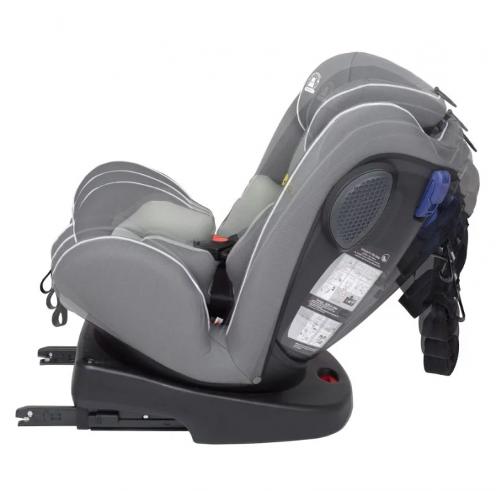 BabyGo - Scaun auto rotativ cu isofix Nova 360° Grey, 0 - 36 kg [4]