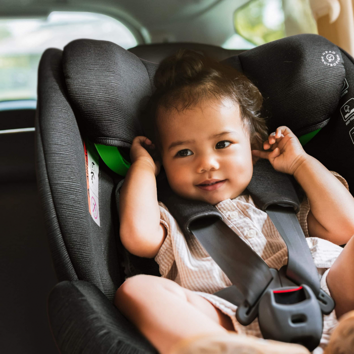 BabyGo - Scaun auto rotativ Prime 360, Black, 40-150 cm, certificat R129 [10]