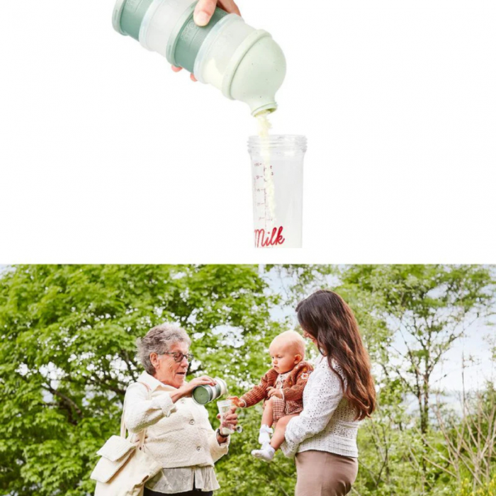 Babymoov - Dozator lapte praf Babydose Mineral Green [3]
