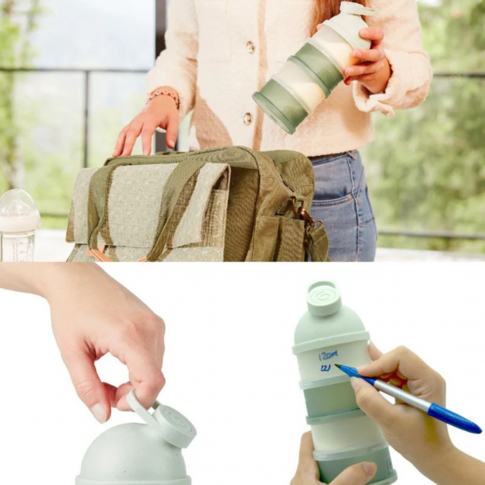 Babymoov - Dozator lapte praf Babydose Mineral Green [5]