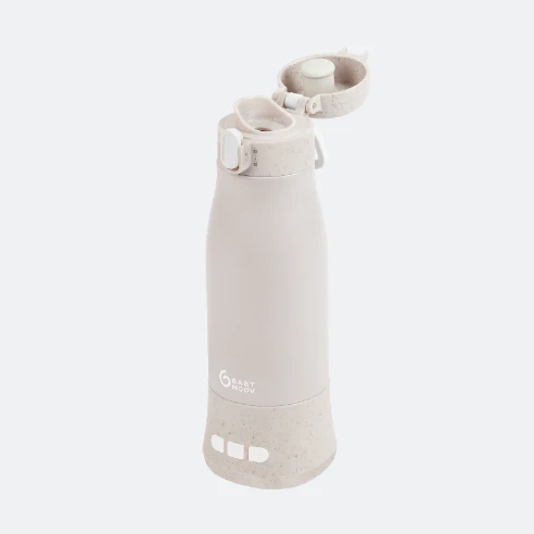 Babymoov - Moov & Feed Incalzitor de biberoane portabil si reincarcabil, Mineral Beige [10]