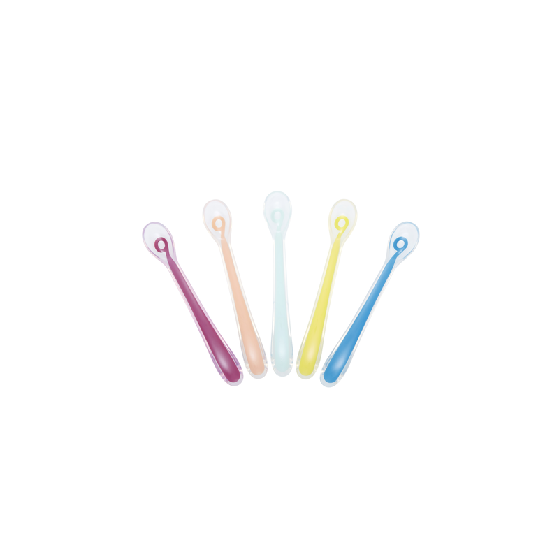 Babymoov - Set 5 lingurite de silicon [1]