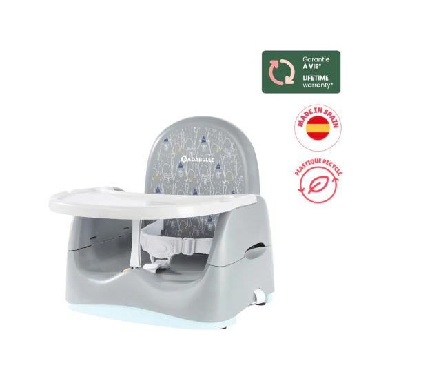 Badabulle - Booster compact Home&Go din materiale reciclabile [1]