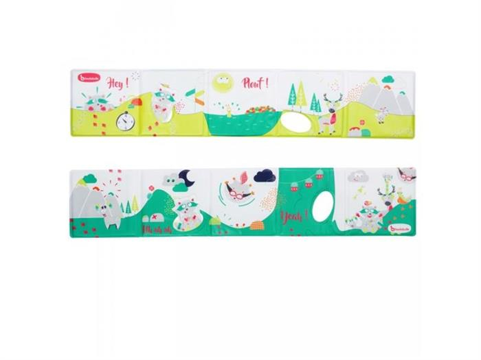 Badabulle - Carticica multicolora pt baita cu personaj inclus [3]