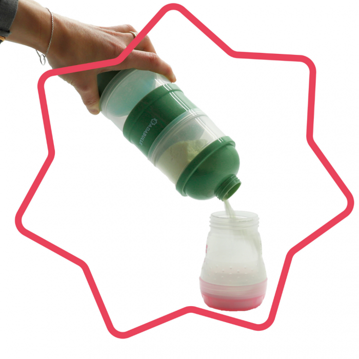 Badabulle - Dozator lapte praf Verde [4]