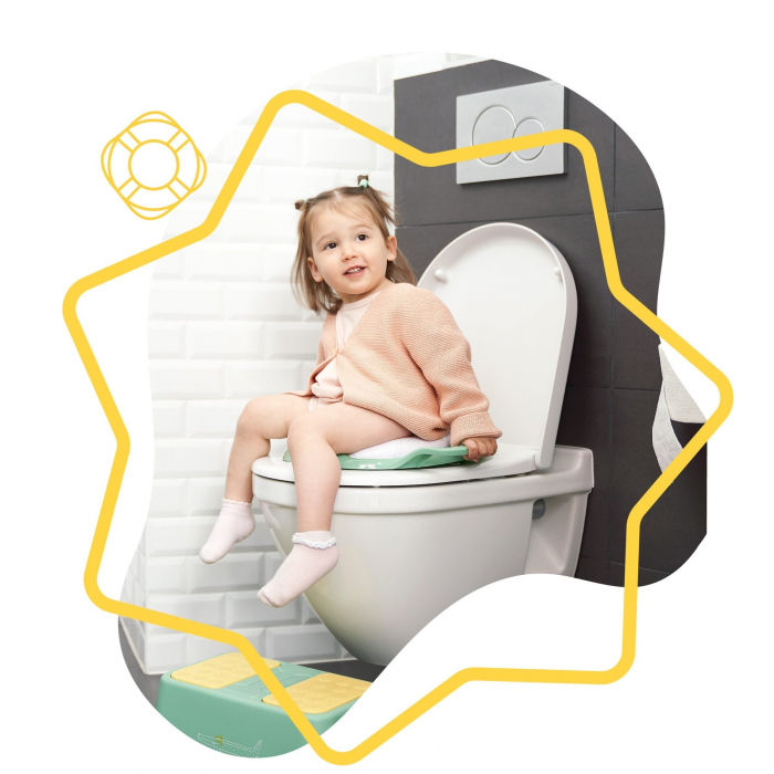 Badabulle - Reductor Wc Cu Manere Verde [7]