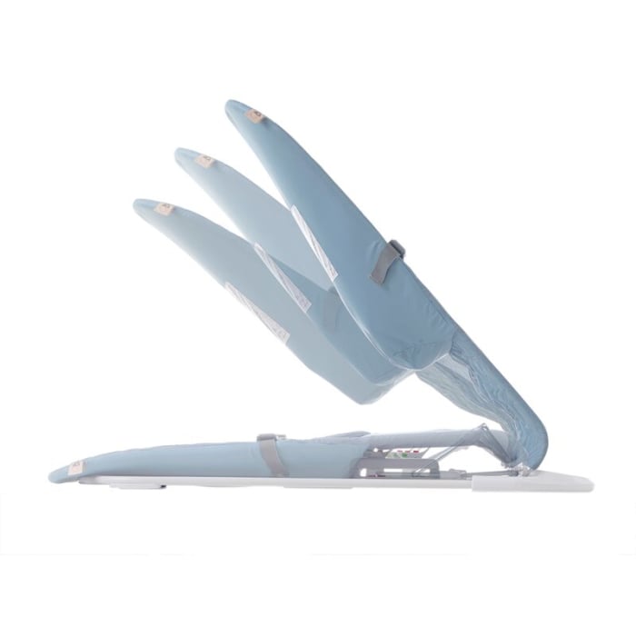 Balansoar, Jane, Ballu, Pliabil, Cu bara de jucarii si spatar reglabil in 3 pozitii, Conform cu standardul european de siguranta EN 12790:2023, Iris [5]