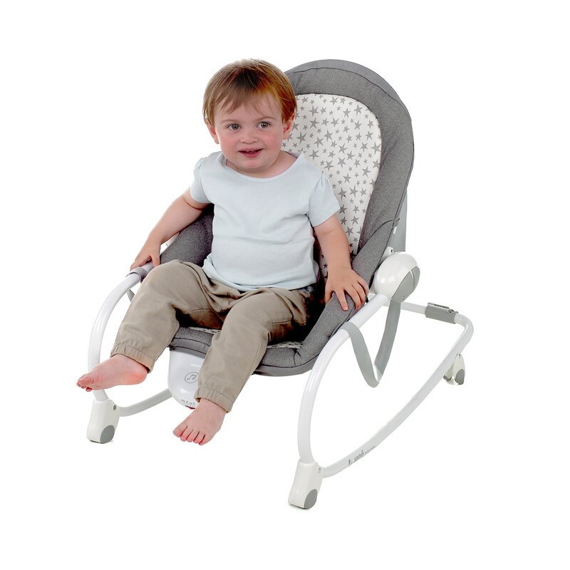 Balansoar, Jane, Evolution, Cu vibratii si melodii, Bara de jucarii si spatar reglabil, Conform cu standardul european de siguranta EN 12790:2023, Sesame [3]