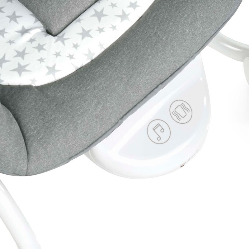 Balansoar, Jane, Evolution, Cu vibratii si melodii, Bara de jucarii si spatar reglabil, Conform cu standardul european de siguranta EN 12790:2023, Sesame [4]