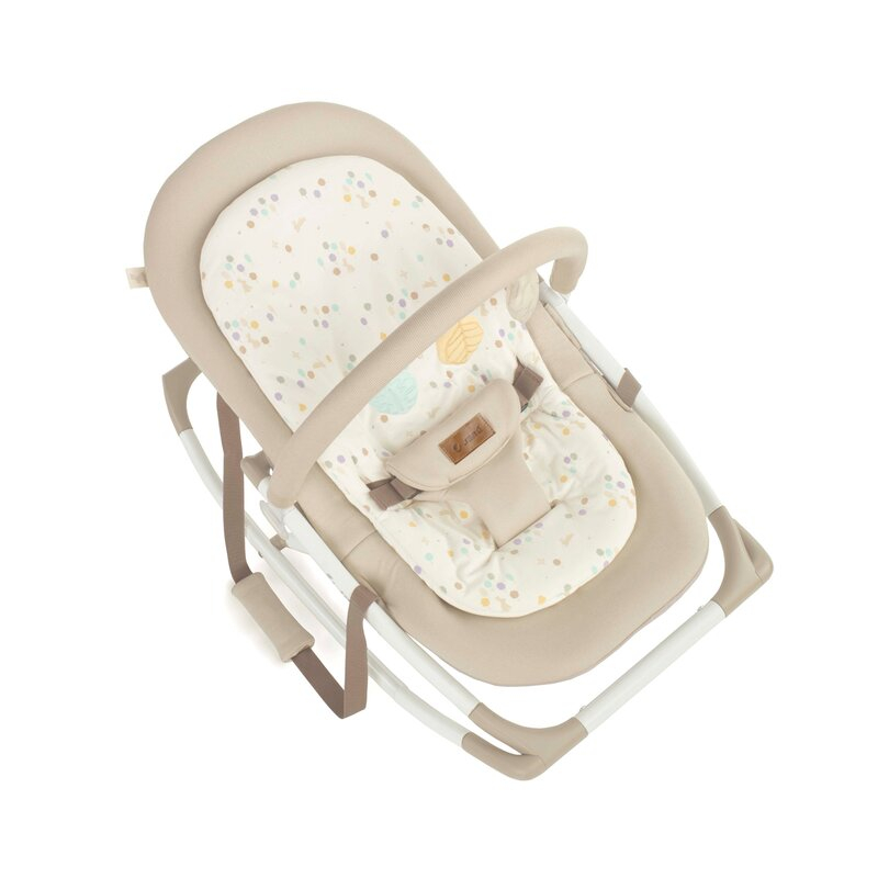 Balansoar, Jane, Fold, Pliabil, Bara de jucarii si spatar reglabil, Conform cu standardul european de siguranta EN 12790:2023, Iris [2]