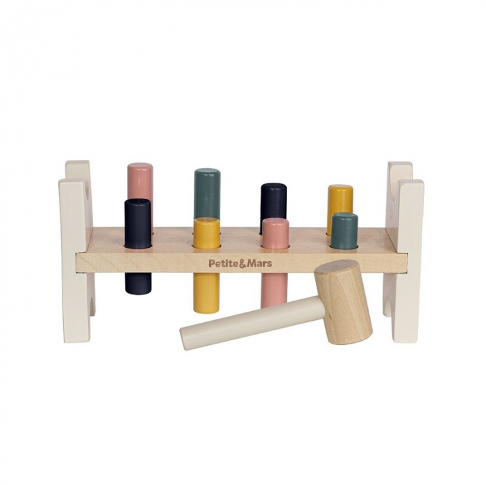 Banc de lucru, Petite&Mars, Big Bang Wood of Mars, 12 luni+, Multicolor [1]