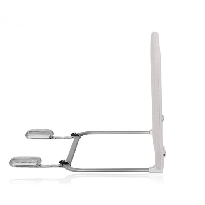 Bariera de protectie pentru pat, Lionelo, Lora XL, Pliabila, Sistem de blocare StandSafe, Geanta de transport inclusa, 150x46 cm, Conform cu BS 7972:2001+A1:2009, Bej [5]