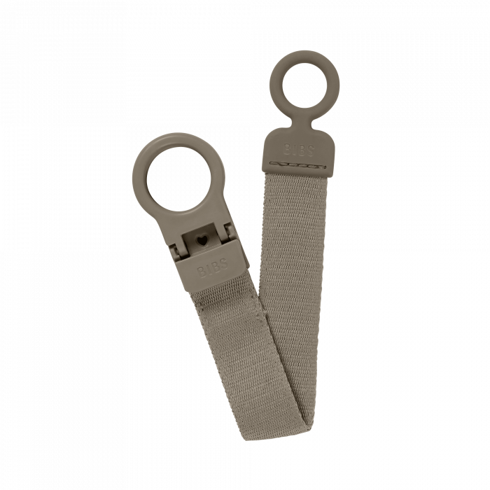 BIBS - Lantisor clip Loop pentru suzeta, Dark Oak [4]