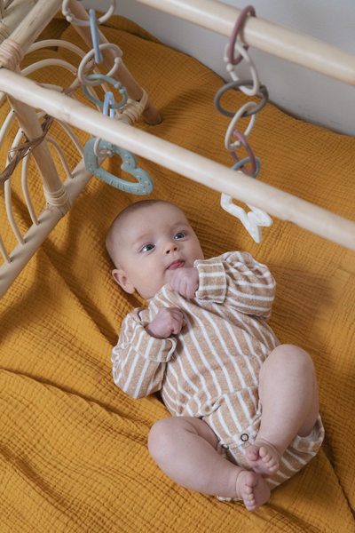 BIBS  - Set 12 inele multifunctionale, Sand/Dark Oak/Vanilla [4]
