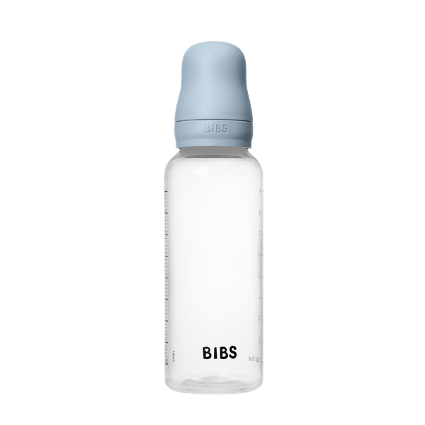 BIBS - Set complet biberon anticolici PP fara BPA, 270 ml, Latex, Baby Blue [3]