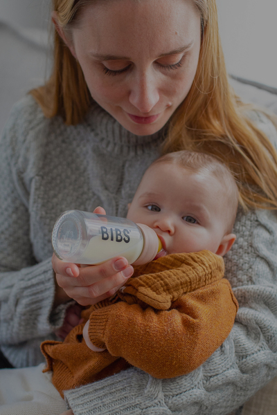 BIBS - Set complet biberon din sticla anticolici, 225 ml, Dusky Lilac [4]