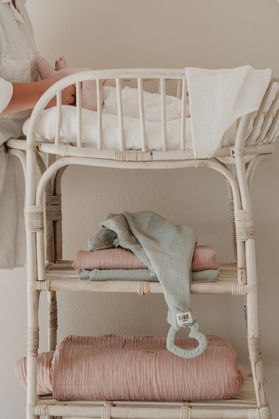 BIBS - Set de 2 museline 70x70 cm, Ivory [4]