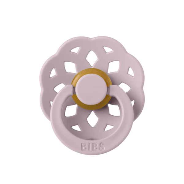 BIBS - Suzeta Boheme Latex, tetina rotunda, 6 luni +-Dusky Lilac [1]