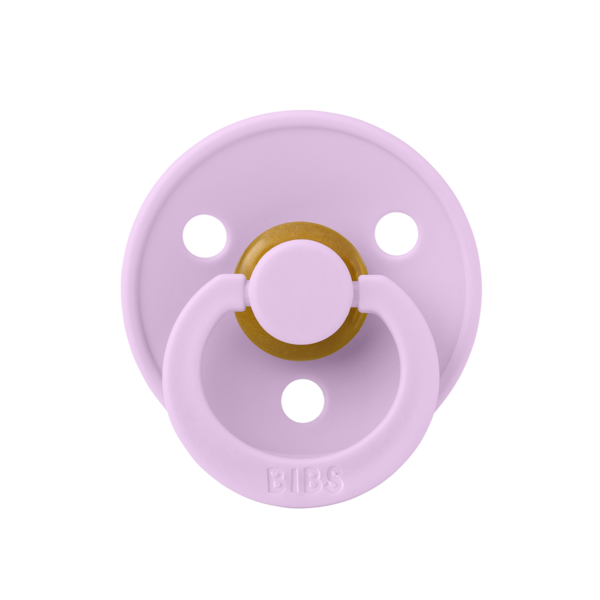 BIBS - Suzeta Colour Latex, tetina rotunda, 0 luni +-Violet Sky [1]