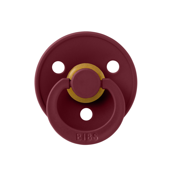 BIBS - Suzeta Colour Latex, tetina rotunda, 6 luni +-Elderberry [1]