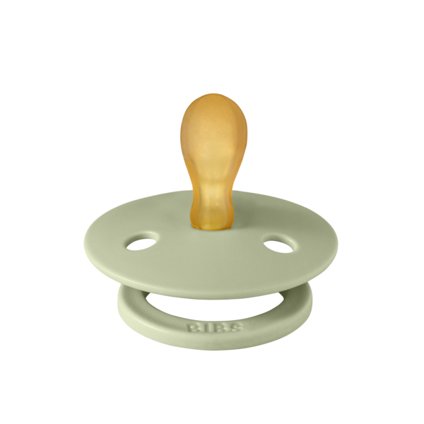 BIBS - Suzeta Colour Latex, tetina simetrica, 0 luni +-Sage [2]