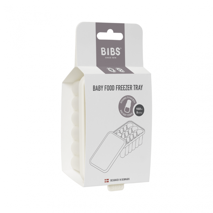 BIBS - Tavita pentru congelarea hranei bebelusului, Ivory [2]