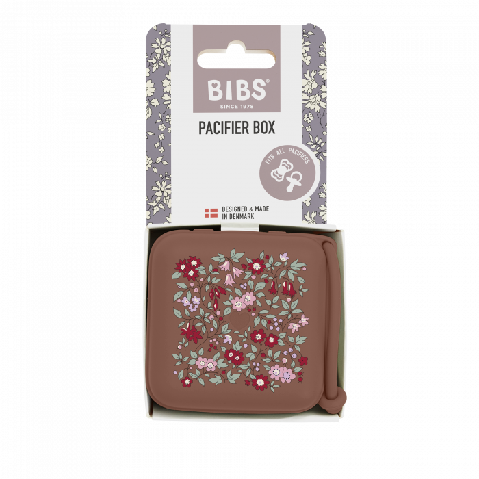 BIBS X Liberty Bundle - Set cutie cadou cu bavetica, cutie de suzeta, clip suzeta si jucarie multisenzoriala [4]