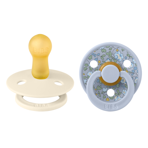 BIBS x LIBERTY - Set 2 suzete Colour Eloise Latex, tetina rotunda, 6 luni+ [1]