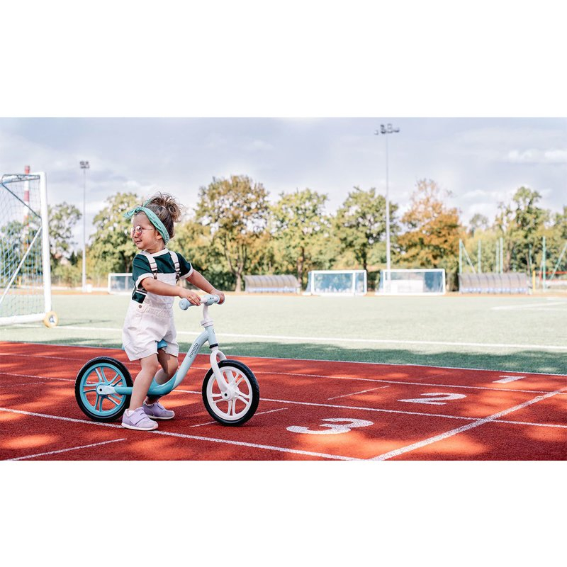 Bicicleta fara pedale, Lionelo, Alex, Usoara, Cu ghidon si sa reglabile, Greutate 3.3 Kg, Cu roti din spuma EVA, 12 inch, Bubblegum [12]