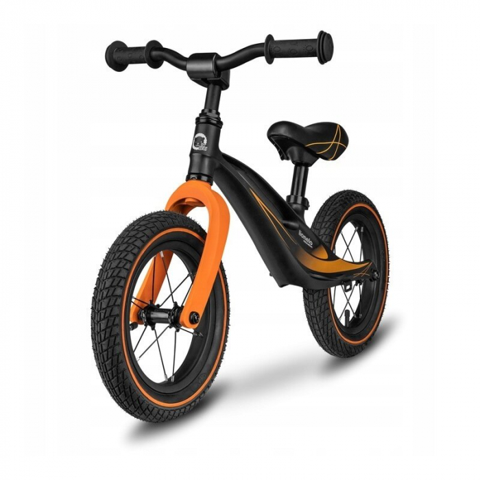 Bicicleta fara pedale, Lionelo, Bart Air, Usoara, Cu roti gonflabile, Cu cadru din magneziu, Cu ghidon si sa reglabile, Greutate 3.8 Kg, 12 inch, Conform cu standardul european de securitate EN71, Neg [1]