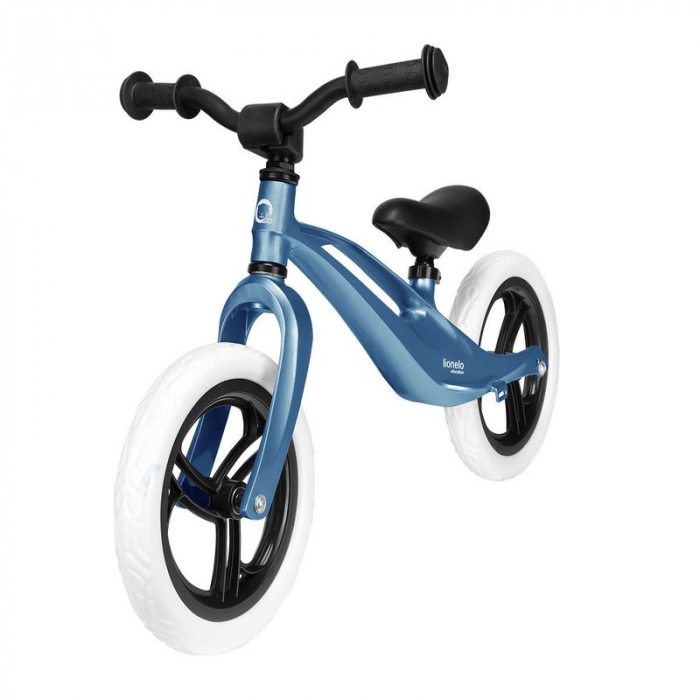 Bicicleta fara pedale, Lionelo, Bart, Usoara, Cu cadru din magneziu, Cu ghidon si sa reglabile, Greutate 3 Kg, 12 inch, Conform cu standardul european de securitate EN71, Sky Blue [1]