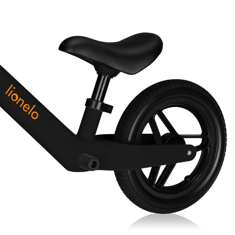 Bicicleta fara pedale, Lionelo, Toni, Cu ghidon si sa reglabile, Ultra usoara, 2.8 Kg, 18 luni+, Sustine 30 kg, Conform cu standardul EN71-1/2/3, Certificata TUV SUD, Portocaliu [7]
